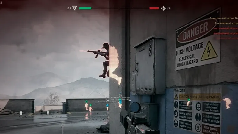 Delta Force hack — vehicle ESP and weapon ESP screenshot